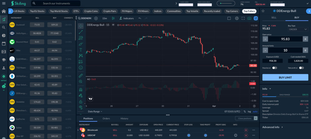 Plataforma web de Skilling
