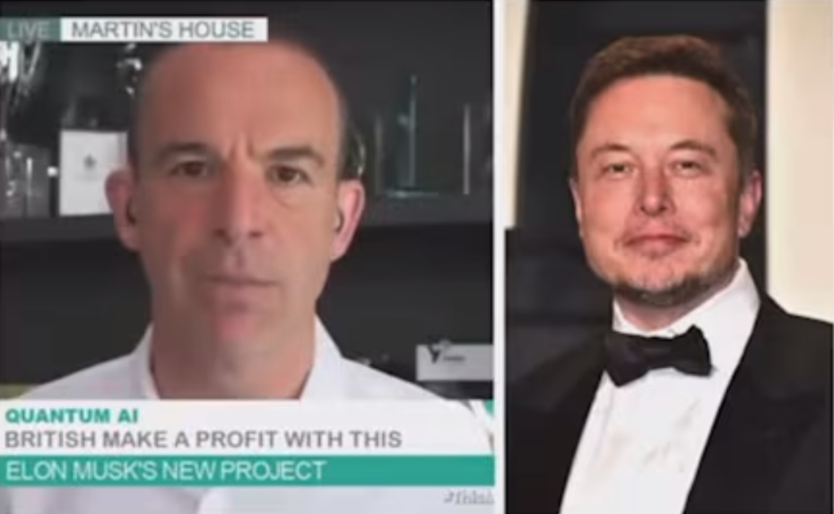 Screengrab of fake Martin Lewis financial scam