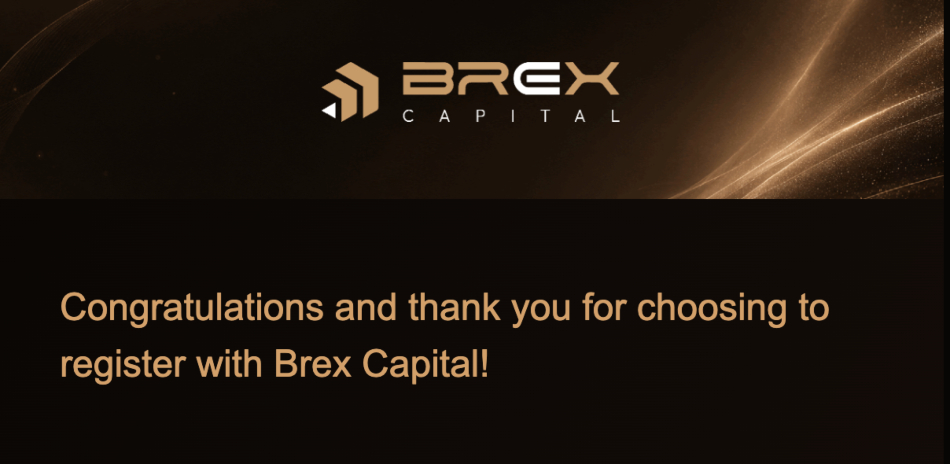 Brex Capital account confirmation