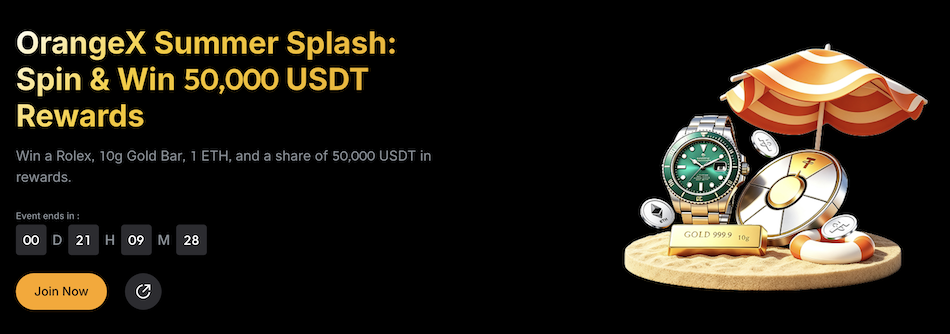 OrangeX seasonal promotion
