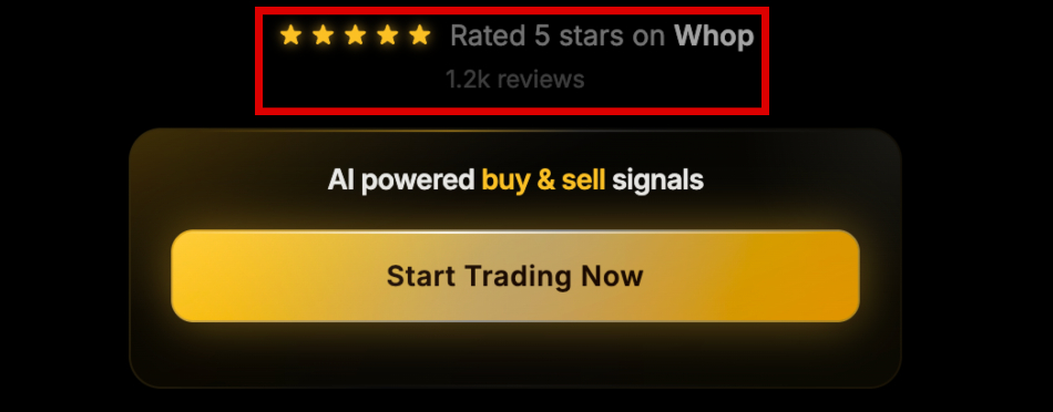 Tradevisor 5-star review claims
