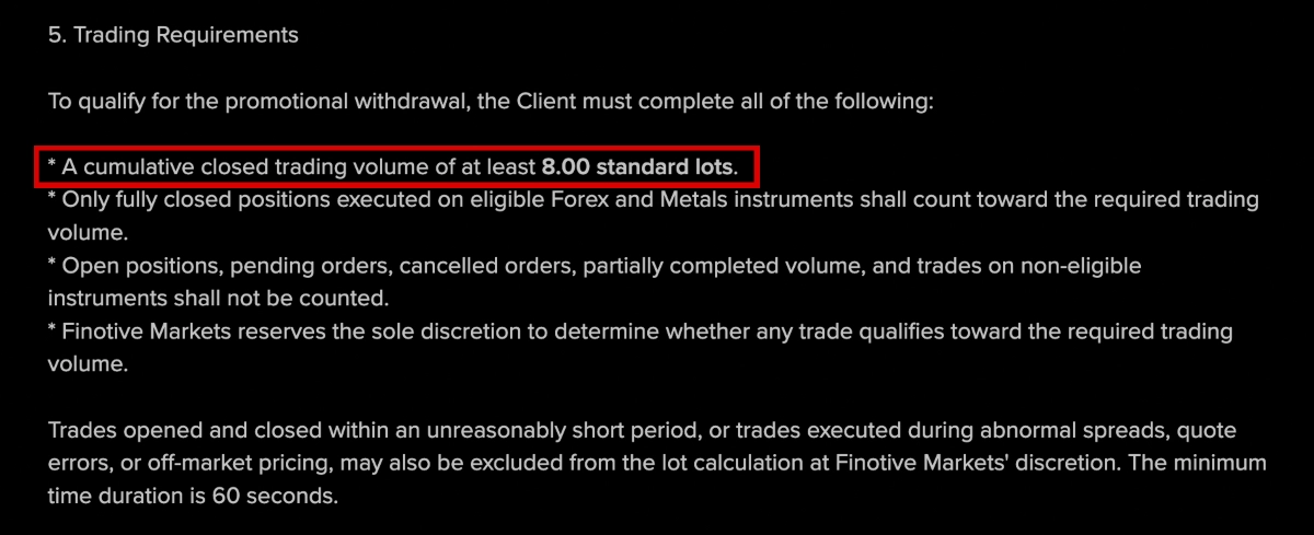 Example of high turnover requirement attached to a no deposit forex bonus preventing withdrawals