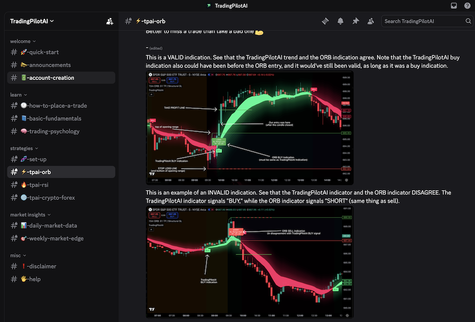 TradingPilotAI Discord community